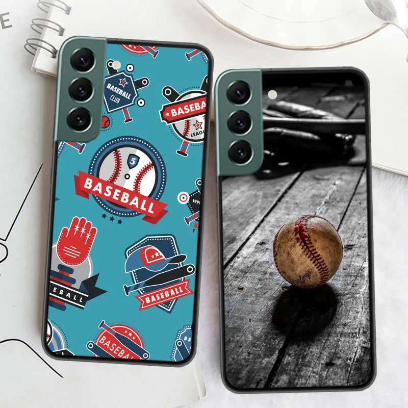 Baseball Phone Case For Samsung A15 A25 A35 A55 Galaxy A70S A50S A30S A30 A40 A71 A51 A41 A31 A21 A11 A01 A20S A10S A20E Cover T