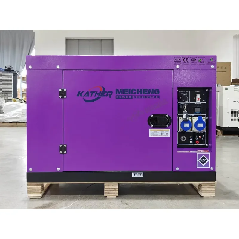 Silent Generator 12KW 10KW 8KW 5KW Remote Start Backup Power Genset With ATS 240V 110V Rated Power Factory Discount