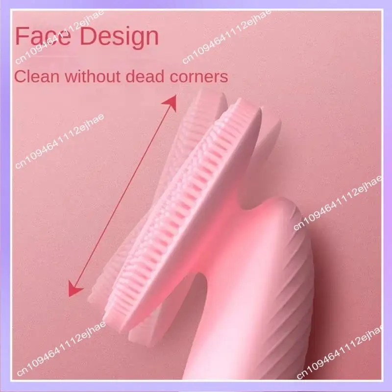 N83R Ultrasonic Silicone Facial Cleanser Electric Vibration Massage Deep Pore Cleaning Multi-Functional Skin Care Tools
