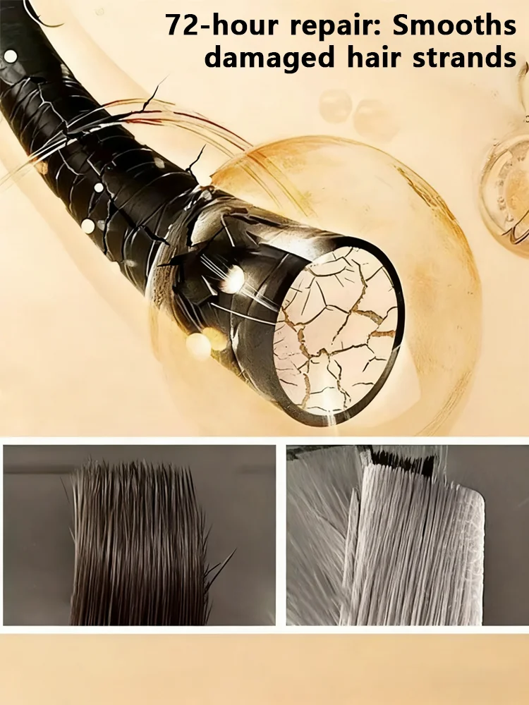 Tratamiento de reparación de daños, suero reparador de cabello para cabello tratado con Color, protector térmico, tratamiento de puntas abiertas, cuidado diario, aceite de argán para el cabello