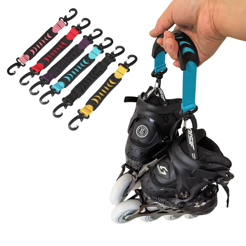 1Pc Roller Skates Shoes High Strength Hook Professional Convenient Inline Skates Handles Laces For Outdoor Skating Accessories