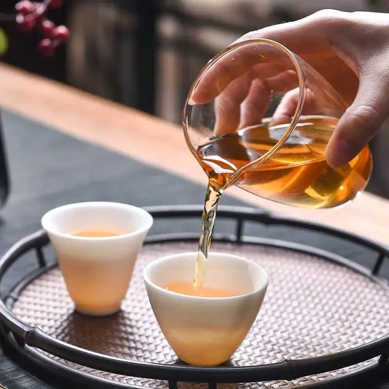 Fat Jade White Porcelain Small Tea Cup Master Cup Ceramic Tasting Cup Tea Brewing Kung Fu Teacup 