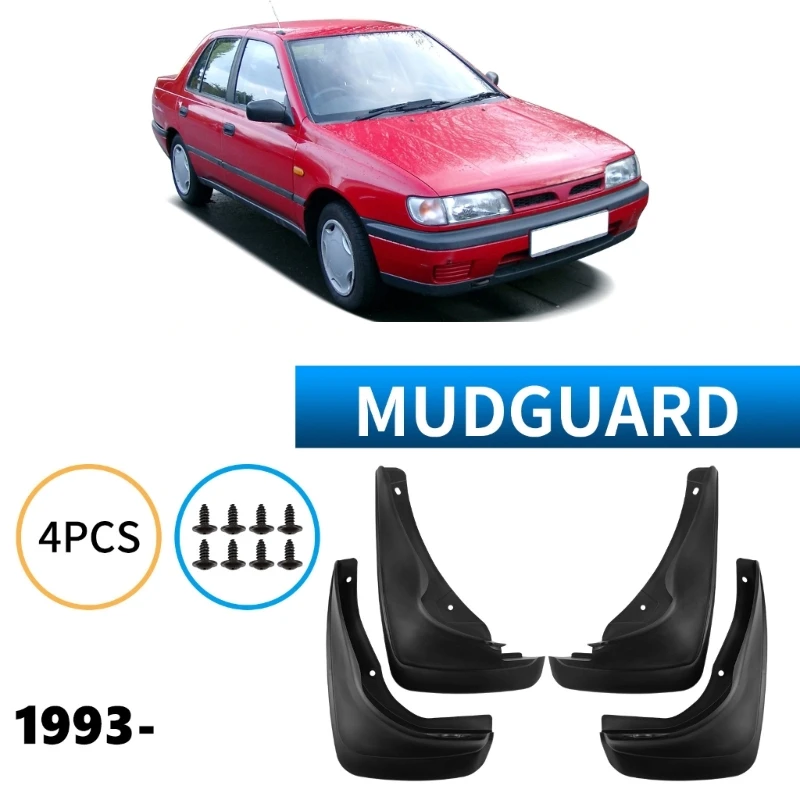 

Vehicle Mudguards For 1993 1995 Car Models Quick Installation Plastic Construction Efficient D7YA