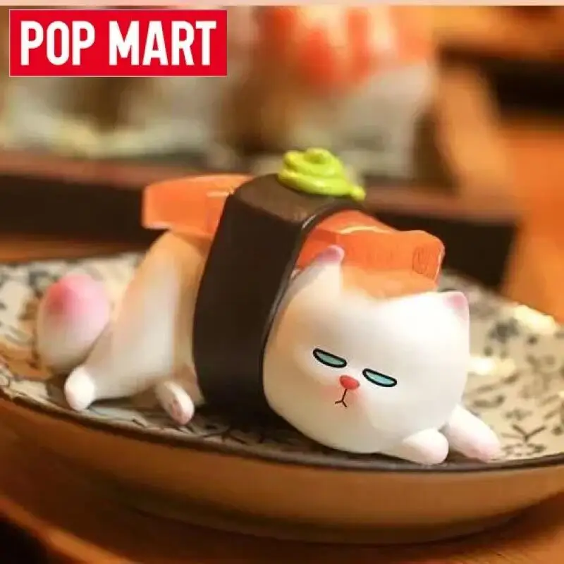 

POP MART Vivicat Gourmet Series Blind Box Guess Bag Mystery Box Toys Doll Cute Anime Figure Desktop Ornaments Gift Collection