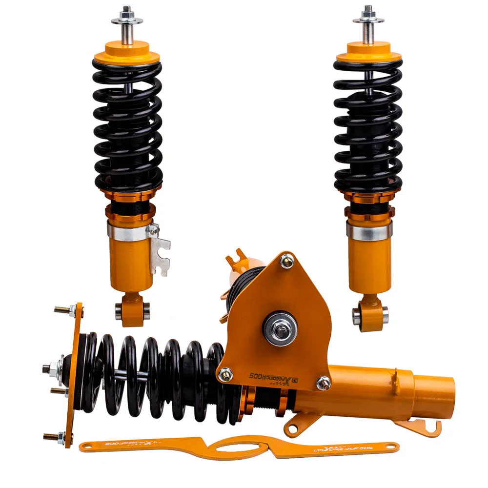 Full Coilover Suspension Kit For MINI R50, R53 Cooper 2001-2006 FWD Struts Coilover Spring For One Cooper Height Adjustable