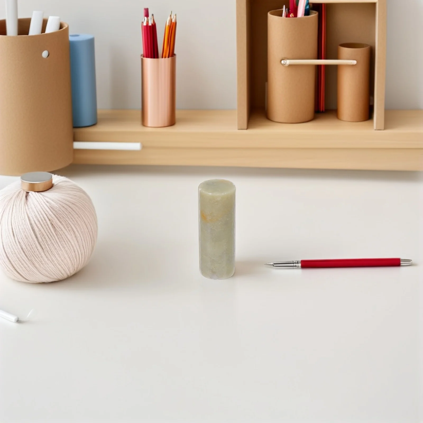 

3Pcs Qingtian Stone Practice Seal - Blank Carving Stone for Chinese Art Stamp Engraving - DIY Seal Making Kit for Calligraphy