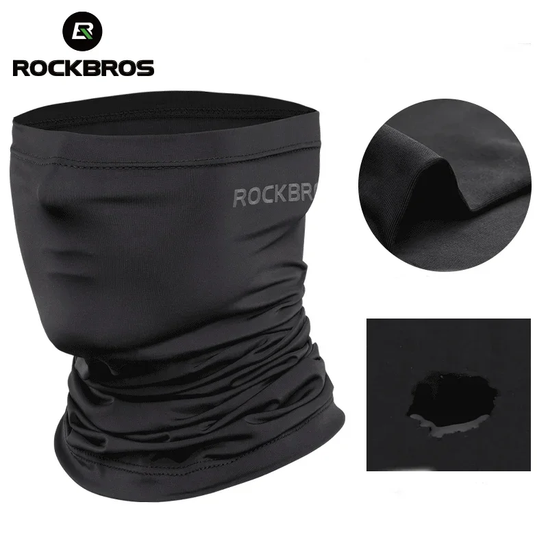 ROCKBROS szybkoschnąca maska rowerowa szalik ochrona przed słońcem kolarstwo nakrycia głowy Outdoor Sports osłona na twarz oddychająca chustka rowerowa