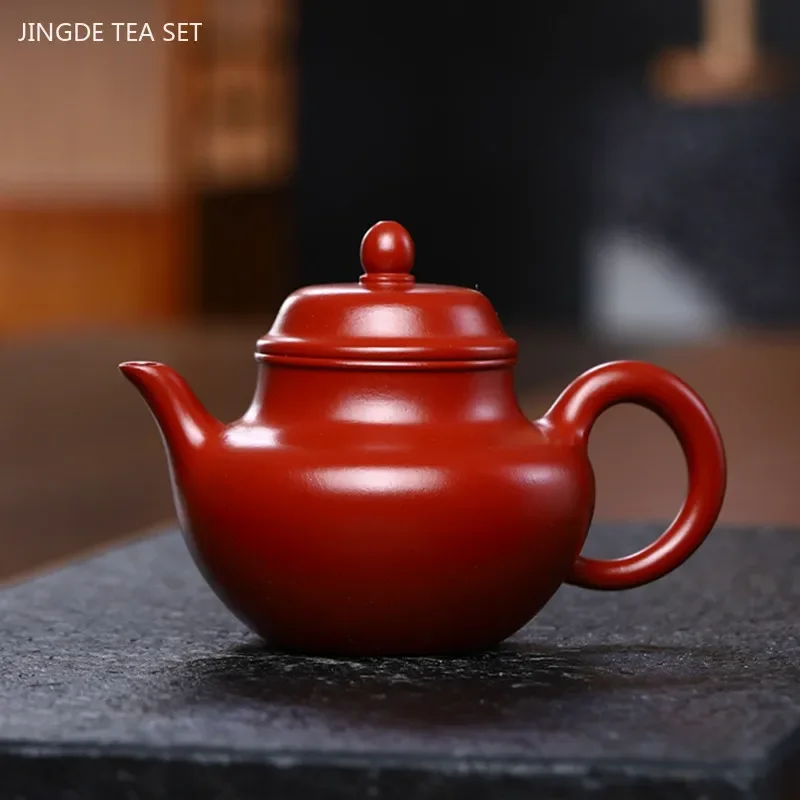 

150ml Handmade Dahongpao Purple Clay Teapot Tradition Filter Tea Pot Household Custom Beauty Kettle Chinese Yixing Zisha Tea Set