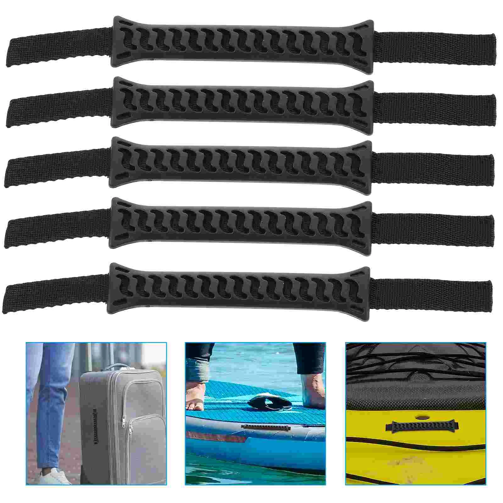 

5 Pcs Kayak Handle Handles Paddle Board Replacement Parts Luggage Side Mount Canoe Accessories Buckles