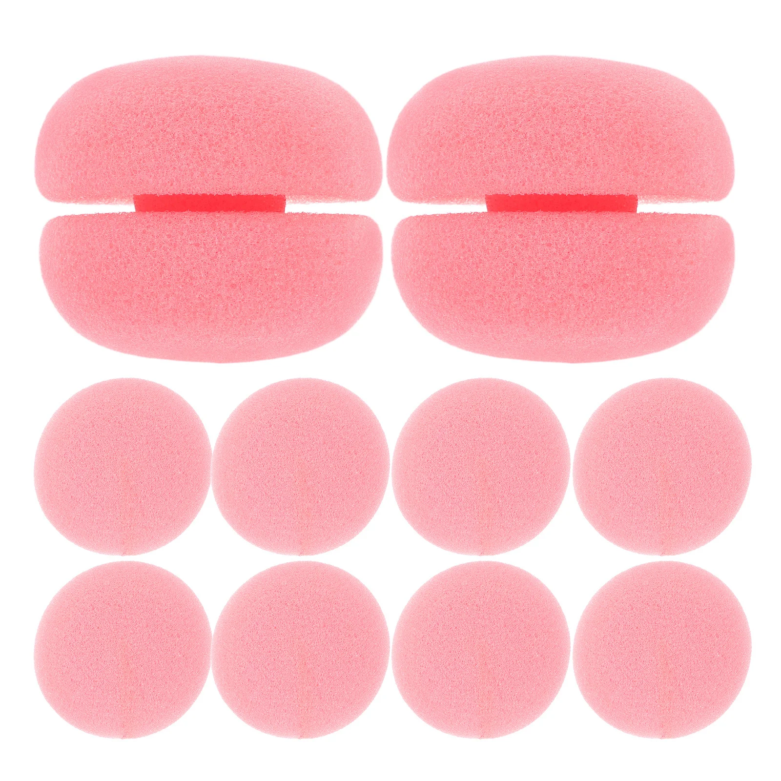

10Pcs Soft Sponge Hair Curlers for Women Gentle Mushroom Shape Rollers for Long Short Hair Volume Boosting DIY Styling At Home