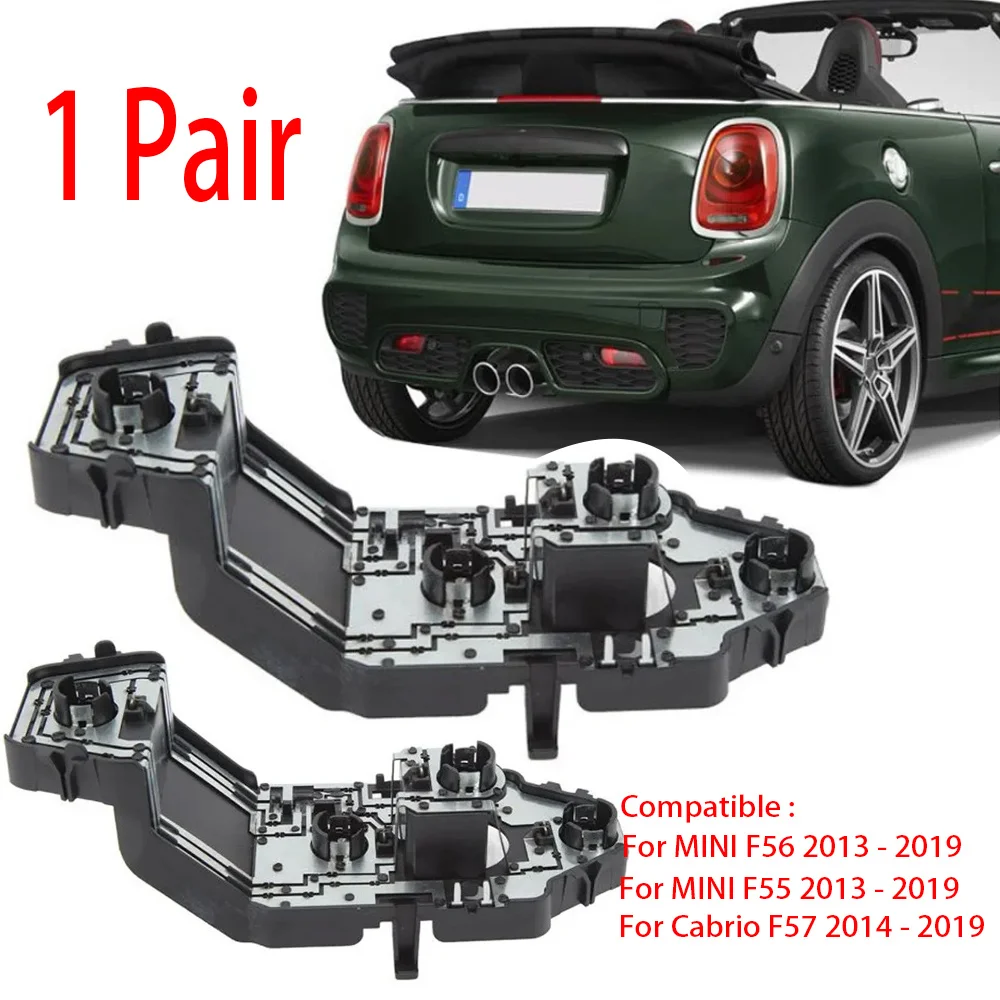 For Mini Cooper F55 F56 F57 2014-2021 Rear Light Bulb Lamp Support 63217361305 Pair Left&Right Car Rear Taillight Circuit Board