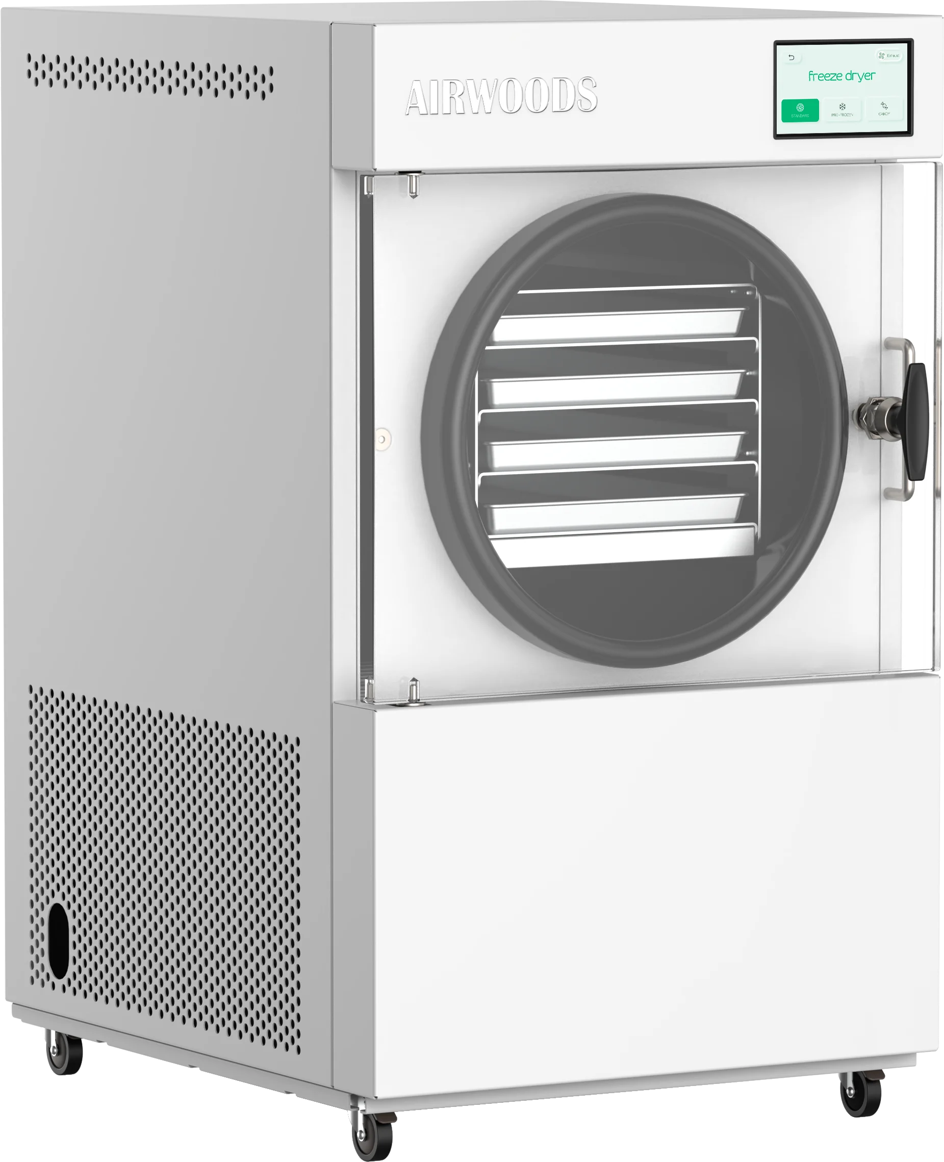 Household Commercial Automatic Stainless Steel Freeze Dryer 4kg With Pump And Motor- Mini Freeze Drying Machine