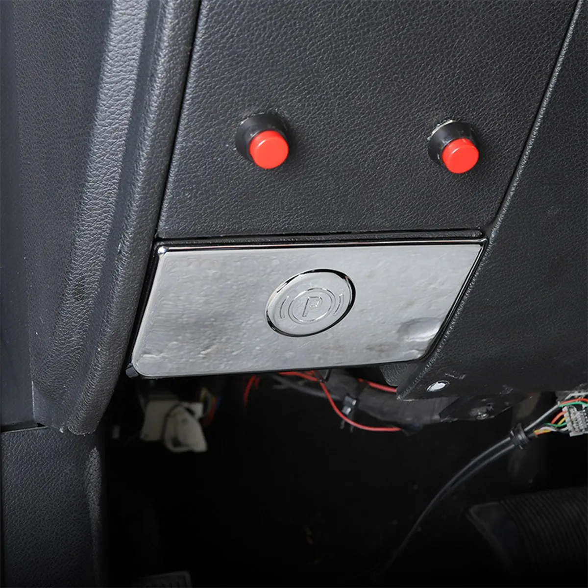 ديكور يدوي إلكتروني ، غطاء لتبديل الدودج رام ، الفرامل ، من من من من من من الفضة ، من من من الفضة