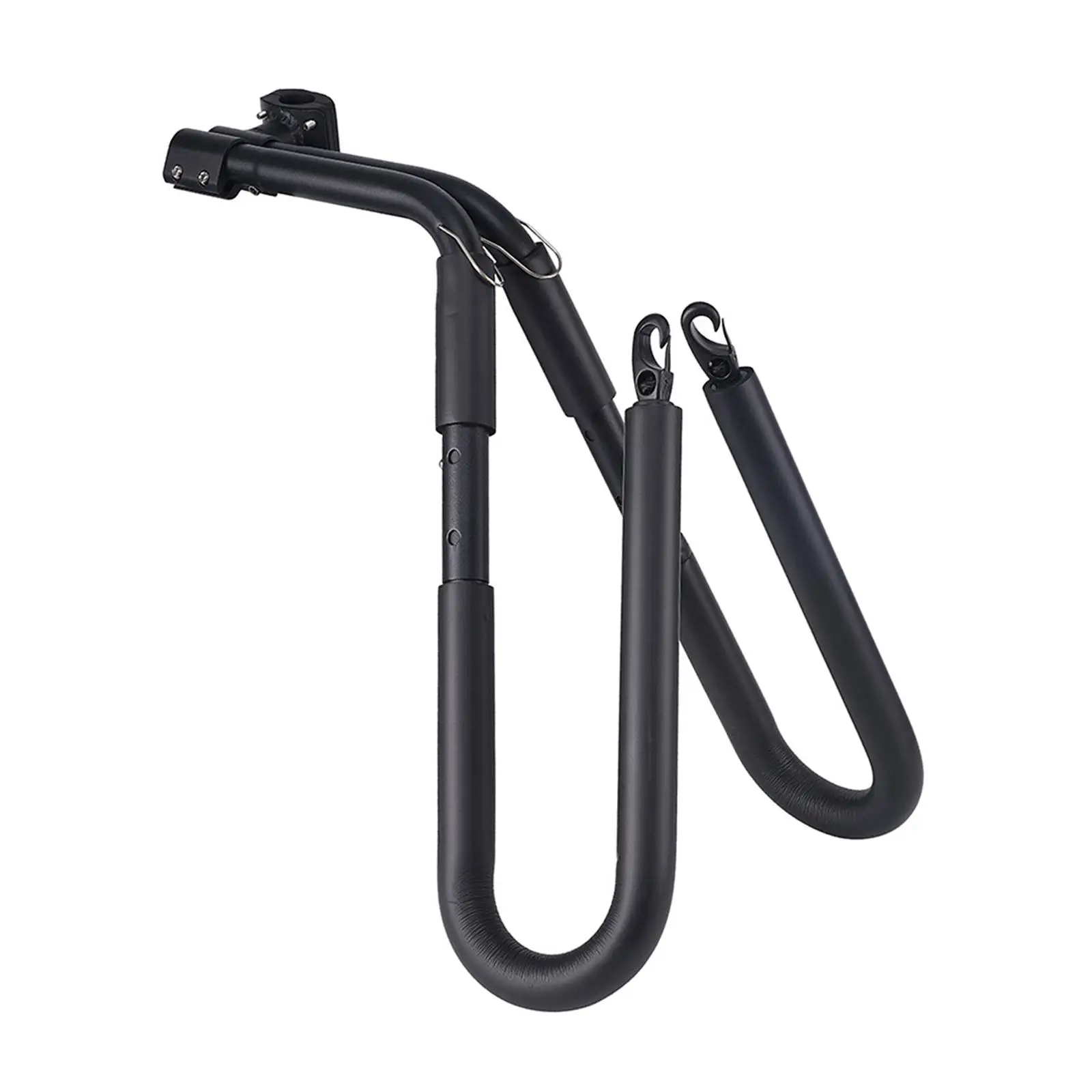 Professional Aluminum Surfboard Carrier Simple Install Bike Rack Outdoor Sports Mount for Beach and Road Trips