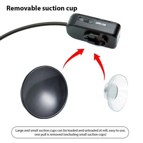 Imagen 2 del producto Receptor de micrófono de instrumento inalámbrico de 2,4G con ventosa desmontable para guitarra, violín, violonchelo, acordeón, altavoces, micrófono