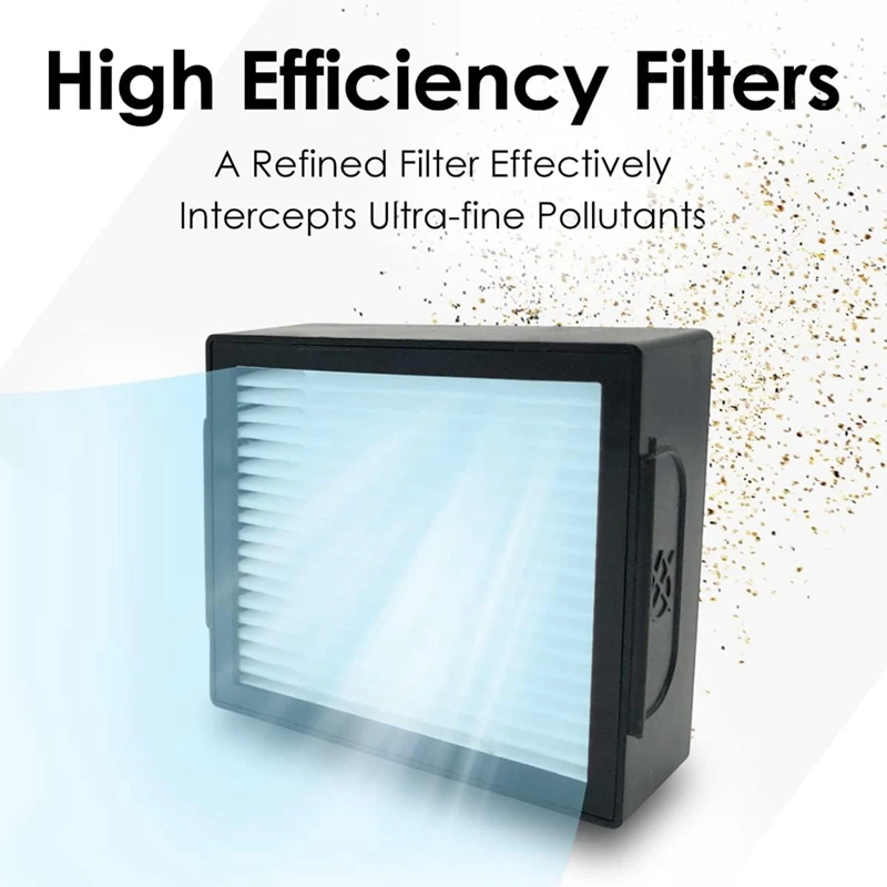 4PCS Hepa Filters Replacement For Irobot Roomba Combo J7+ Robotic Vacuum Cleaner Accessories Parts Washable Filters