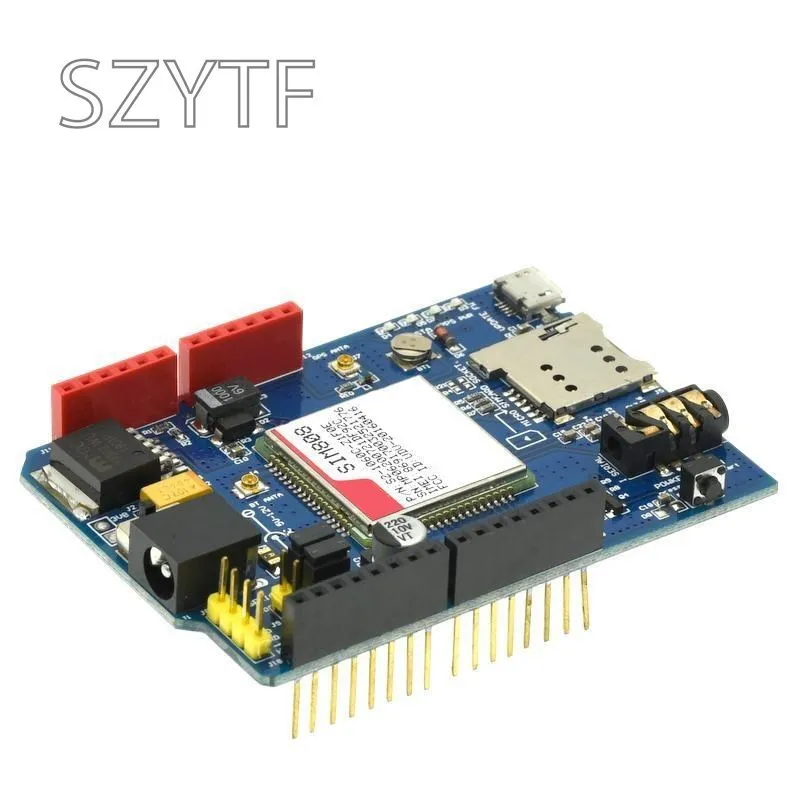 SIM808 GPRS/GSM GPS Shield 2 In 1 Shield GSM GPRS GPS Development Board SIM808 Module For Arduino