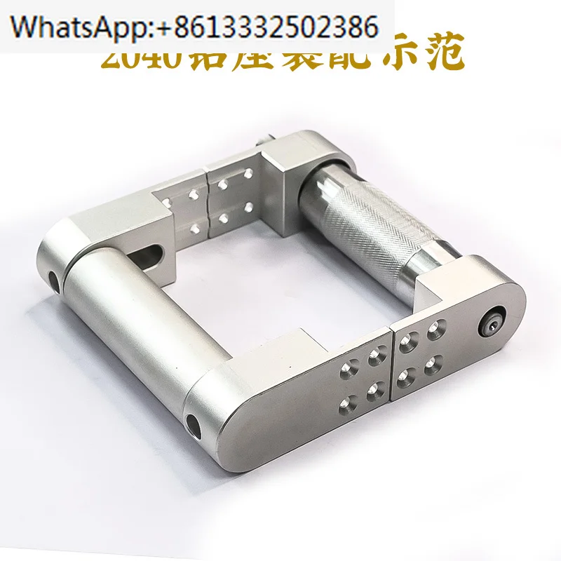 

2040CNC aluminum profile conveyor belt master-slave driving assembly line head and tail power roller fittings