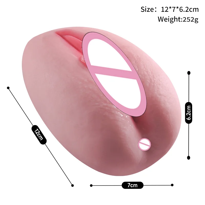 3 in 1 Male Masturbator Cup Realistic Silicone Artificial Vagina Oral Anal Clitoris Sex Toys for Men Blow Job Simulation view 3