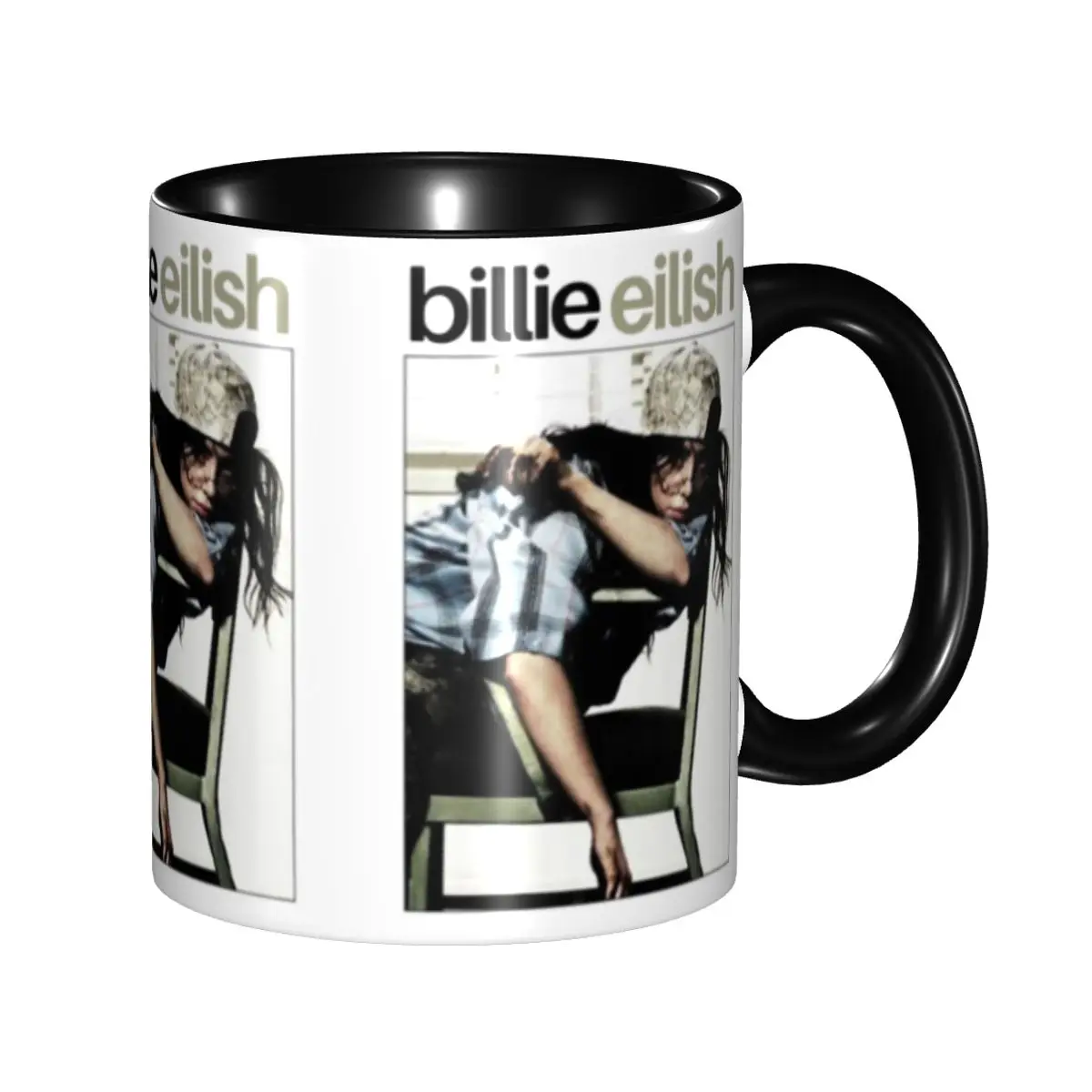 Zanger Muziek Billies Eilishs Koffiemok DIY Gepersonaliseerde Keramische Melk Thee Mok Cup