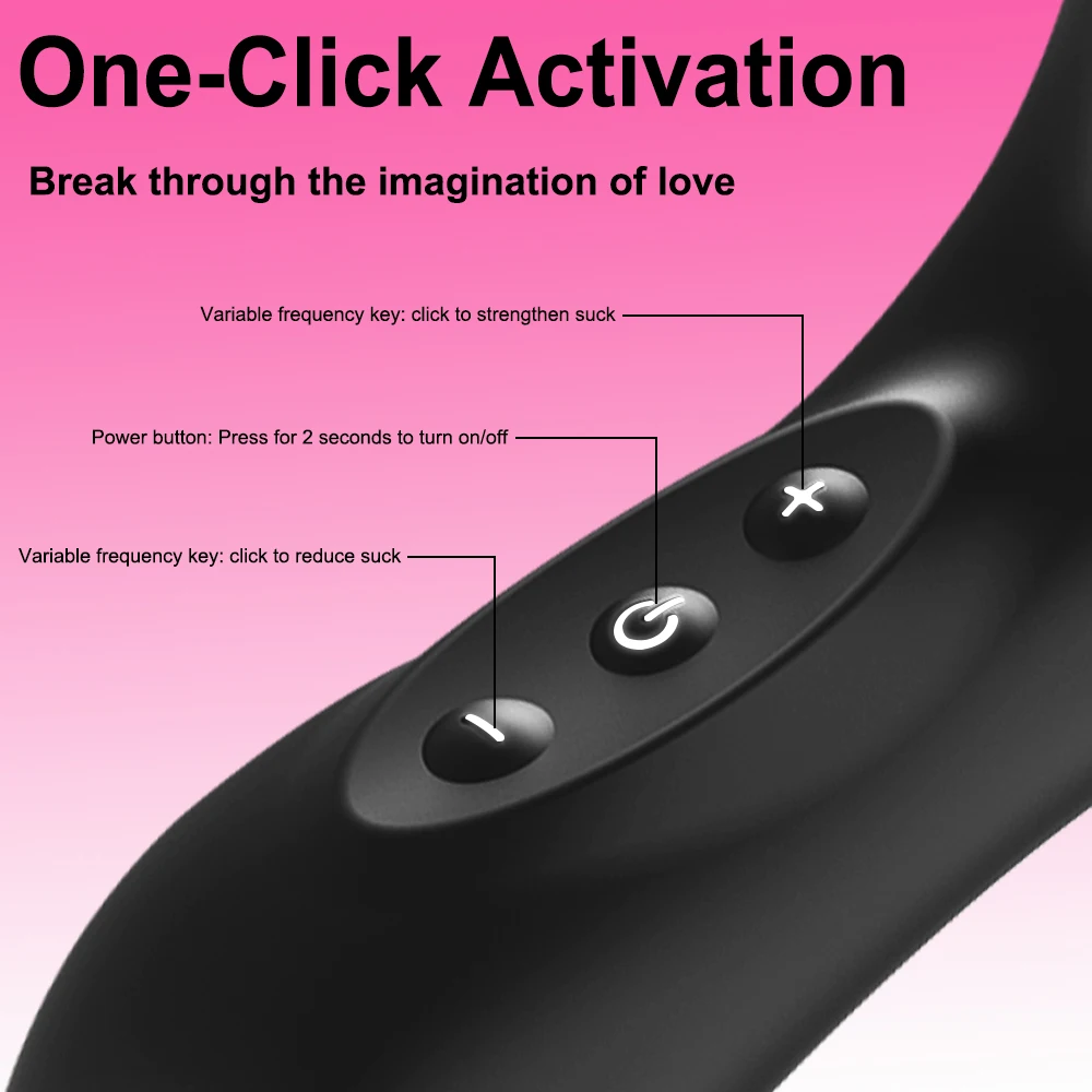 Powerful Sucking Vibrator Nipple Clitoris Stimulator Massager 10 Mode Oral Blowjob Vacuum Sex Toys Adults Goods for Women view 6