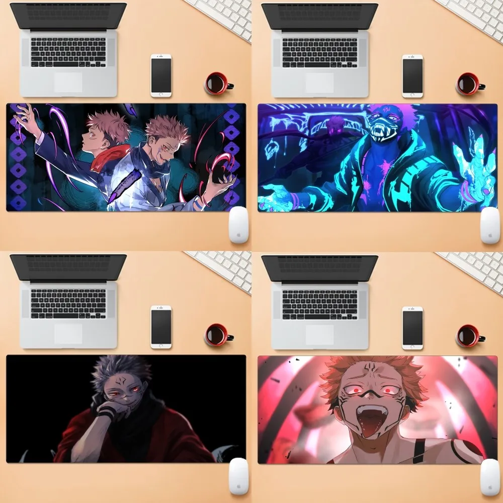 Sukuna Jujutsu Kaisen Mousepad Mousepad New Arrivals Large Gaming Mousepad L XL XXL Gamer Mouse Pad Size For Keyboards Mat