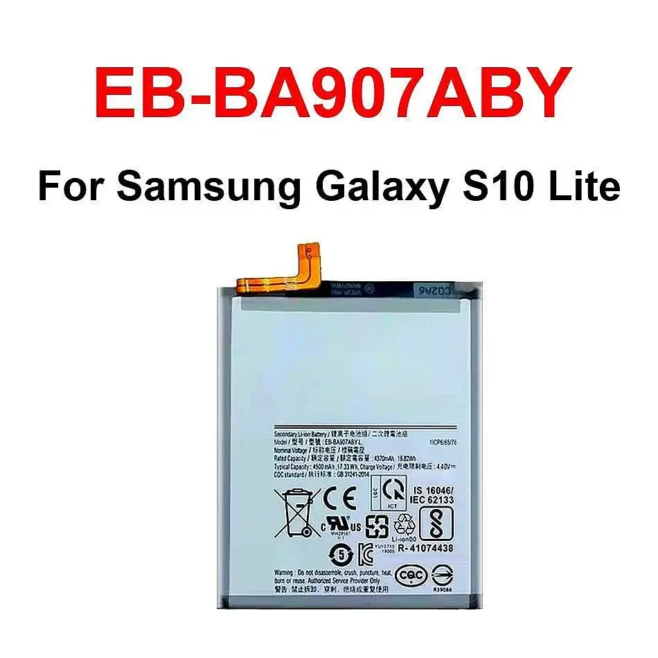 

EB-BA907ABY Battery For Samsung Galaxy S10 Lite