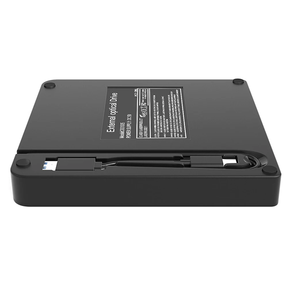 

Disk Reader Rewriter Drive USB 3.0 & Type-C DVD RW CD Writer Drive for /Linux Windows 7/8/10/11 Laptop PC