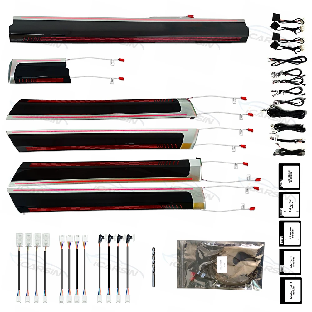 ICarsin Car Ambient Lighting LED Trim Panel For Porsche Cayenne 2010 To 2017 Accessories Interior Environment Atmosphere Light