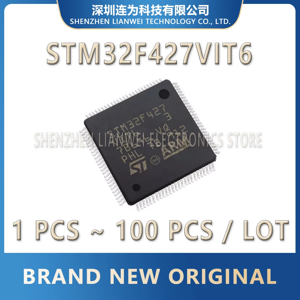 

STM32F427VIT6 STM32F427VI STM32F427 STM32F STM32 STM IC MCU Chip LQFP-100