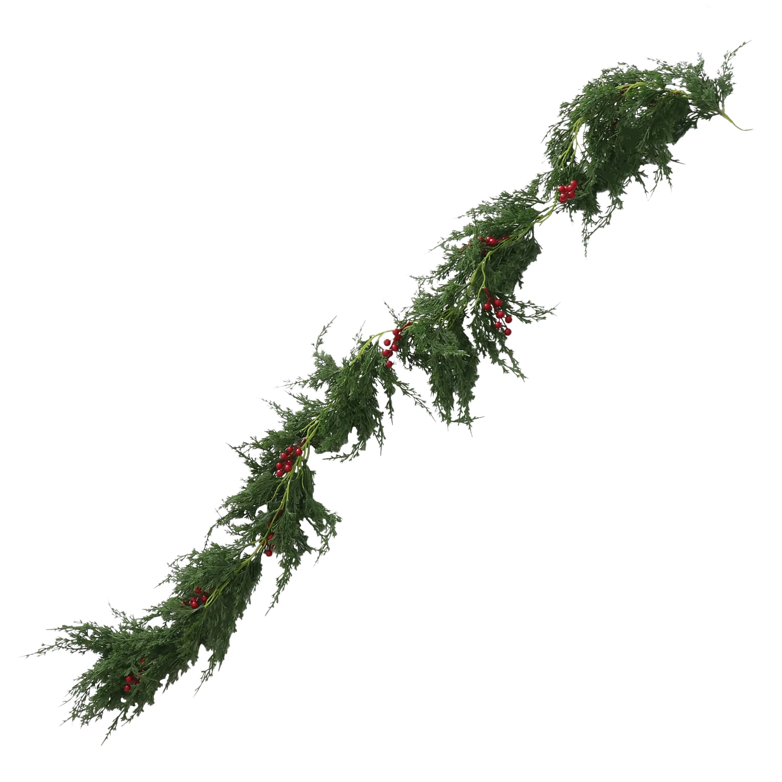 

Artificial Plant Wall Hanging Christmas Pendant Plants Rattan Adornment Inflatable Decorative Festive Embellishment