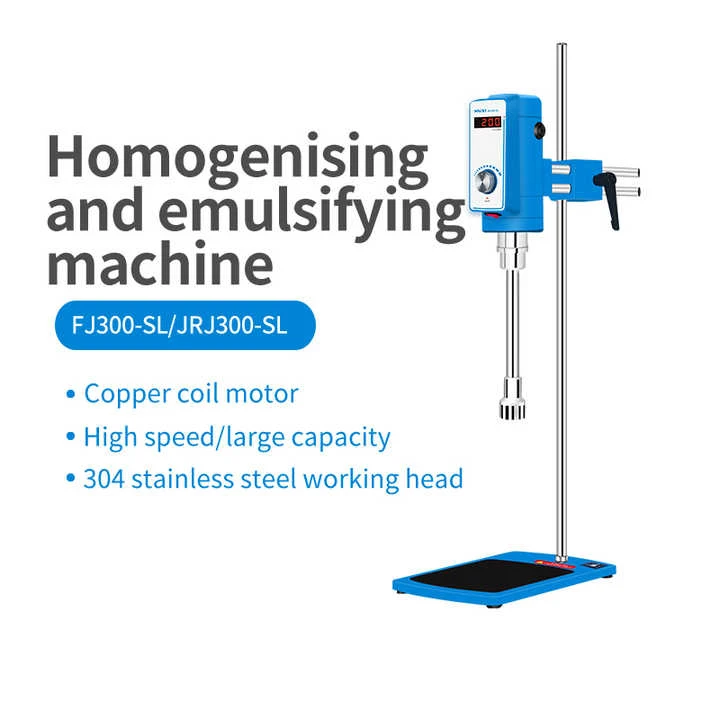 High-Speed Homogenizer Laboratory High Shear Mixer for Cosmetics 15000rpm/min 40L