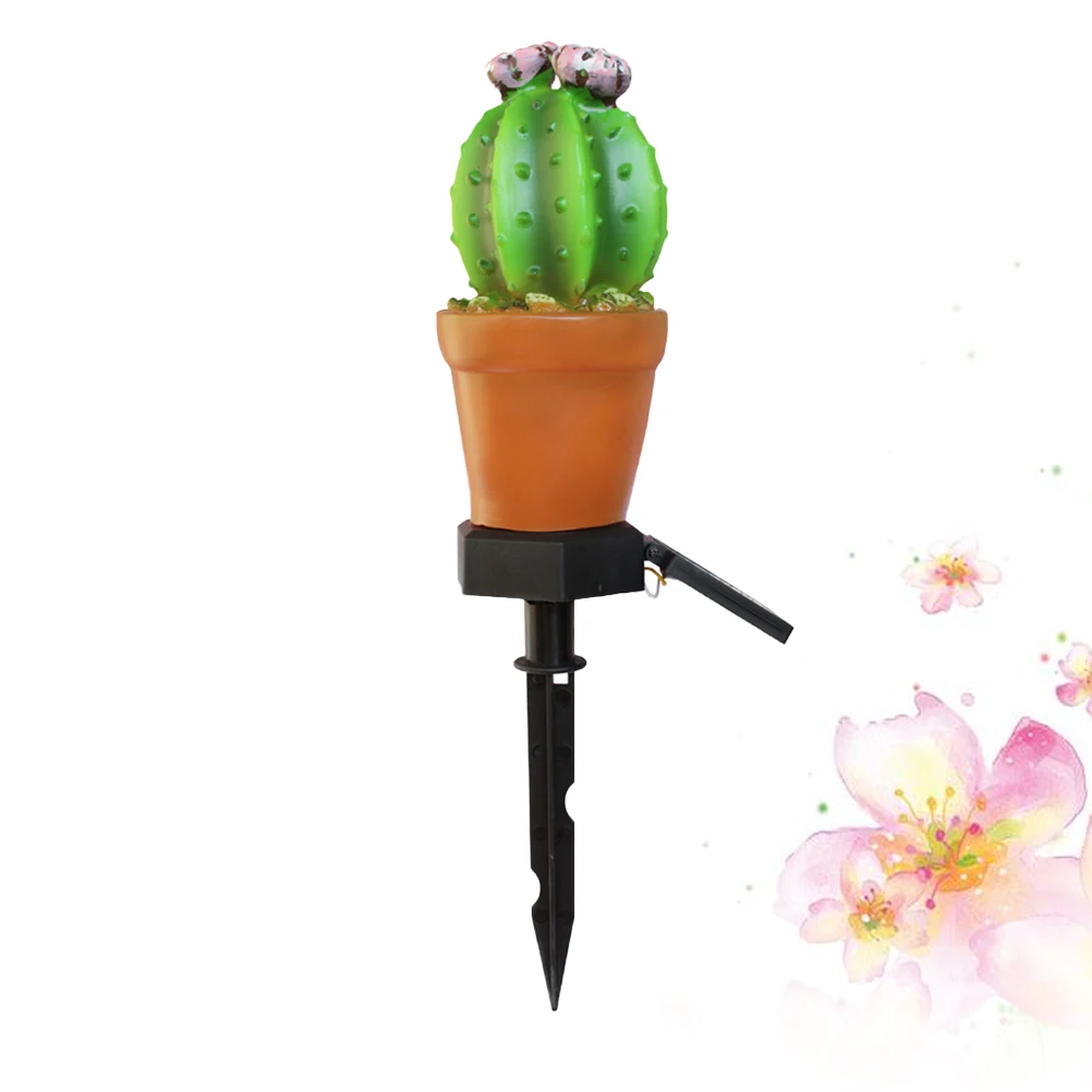 

Solar Cactus LED Lawn Lamp Garden Stake Lights Ground Plug Lamp Outdoor Waterproof Decoration Lighting for Yard Pathway