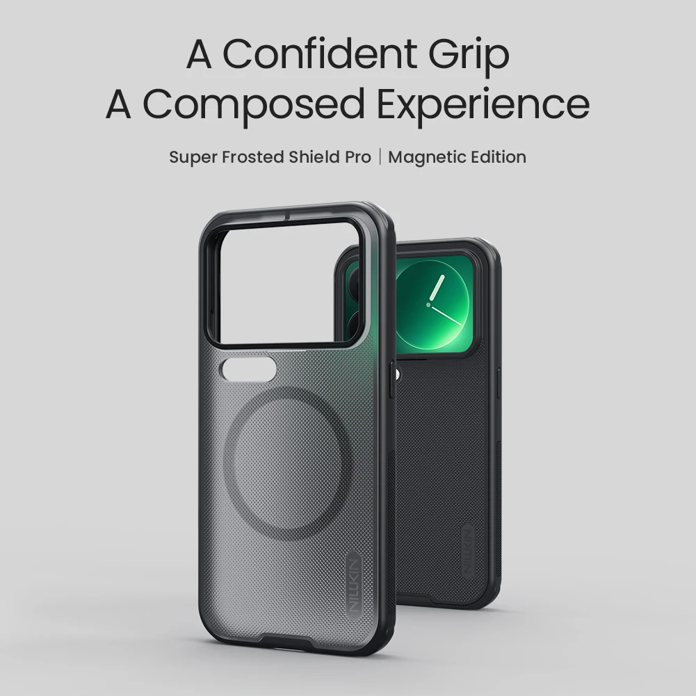 NILLKIN Schutzhülle für Xiaomi 18 Pro, passgenaue Hülle, magnetisch, super matt, mattes PC-Cover für Xiaomi 18 Pro – Detail 5