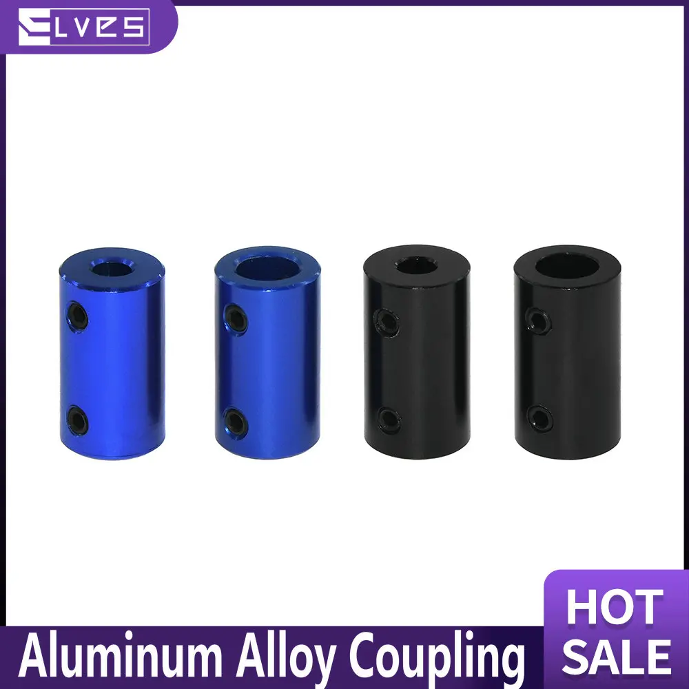 ELVES Aluminum Alloy Coupling Bore 5/8mm 3D Printers Parts Blue Flexible Shaft Coupler Screw Part For Stepper Motor Accessorie