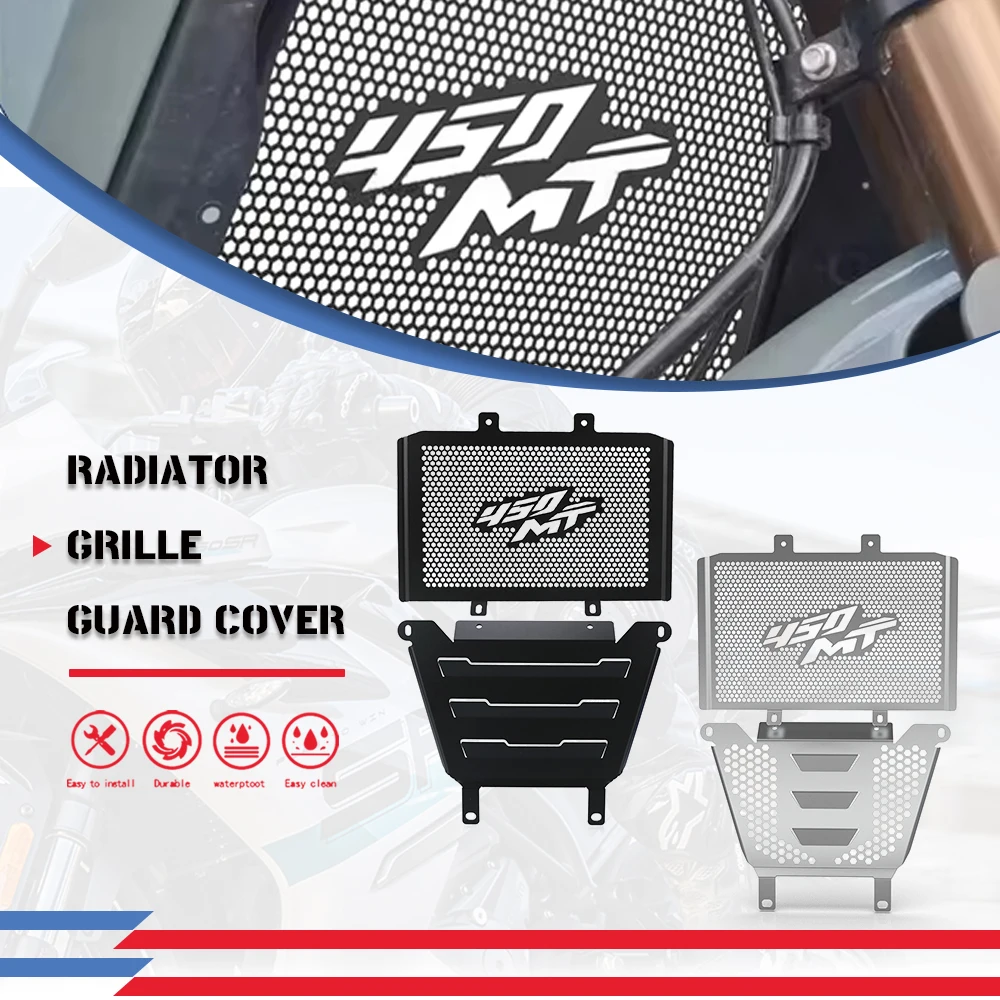 

Новый мотоцикл для CFMOTO CF MOTO 450MT MT450 450 MT 2024 2025 2026 450 MT Защита радиатора и защита головки блока цилиндров Полный комплект