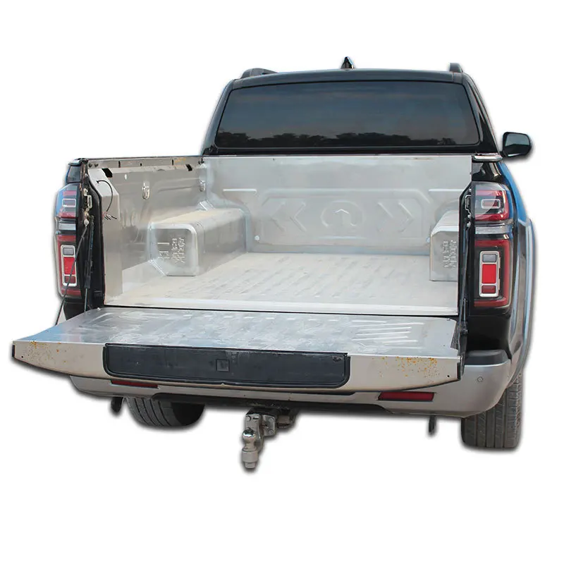 

Pickup Truck Bed Liner For Great Wall Poer Off Road Edition Stainless Steel Cargo Box Tailgate Mat Protector
