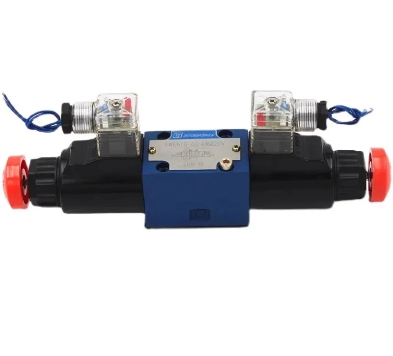Emergency button solenoid valve 4WE6LD-61/AW220V ammonia use Dalian iceberg smoke-cooled ice wheel Wuleng screw machine