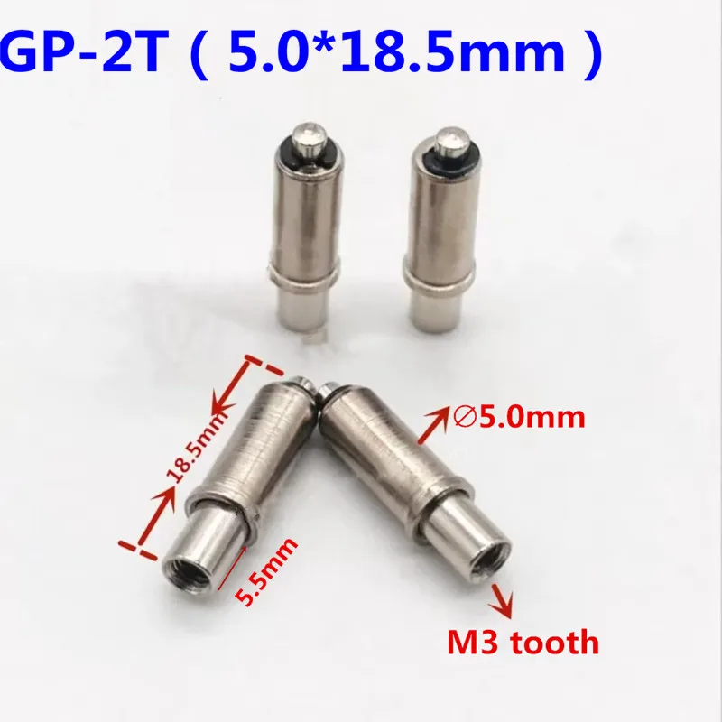 

50PCS/Pack Elastic Positioning Pin GP-2T Short M3 Inner Tooth 5.0mm Long 18.5mm Positioning Guide Column