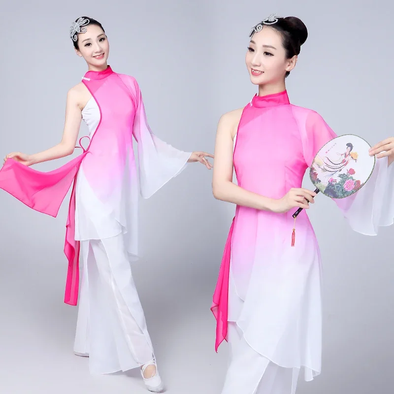 New traditional chinese folk dance costume woman dance costumes kids costume yangko girl children dress women yangge clothing