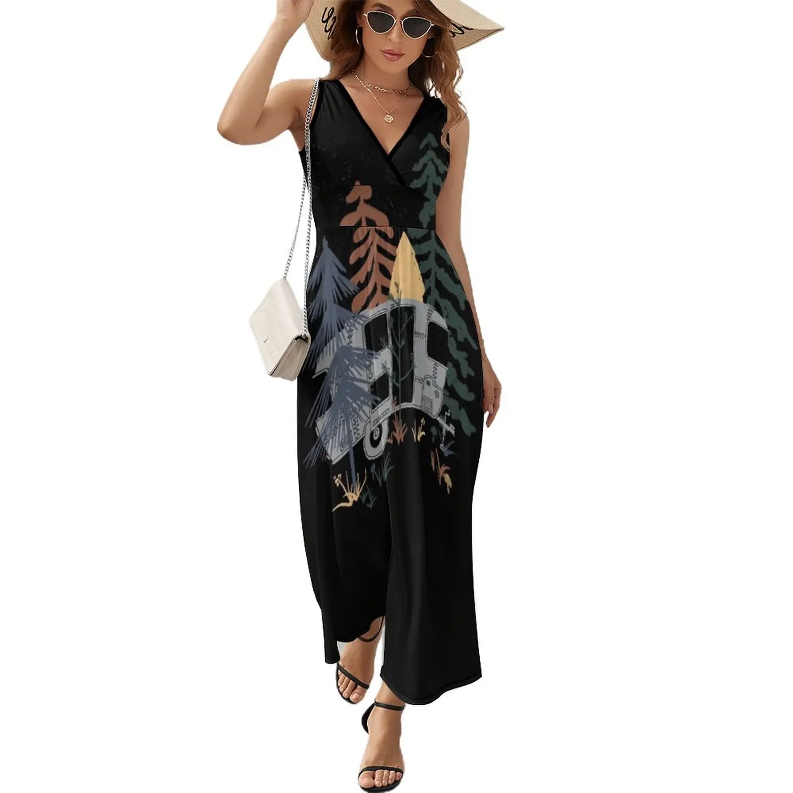 

Wild Airstream... Sleeveless Dress Clothing Woman dresses Women's skirt