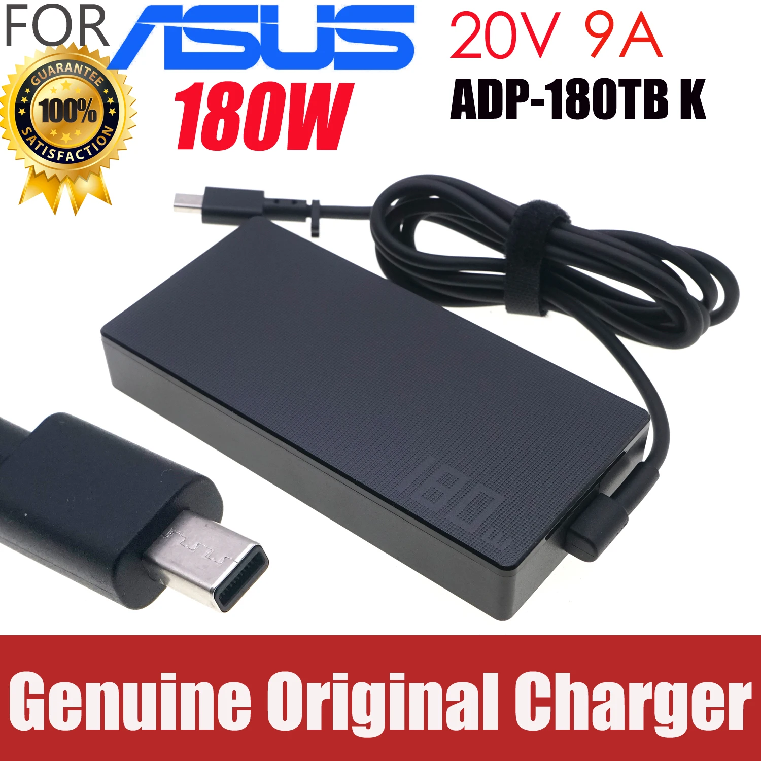 

Original 20V 9A 180W AC Adapter Charger ADP-180TB K For ASUS ROG Zephyrus G14 GA403 USB Tip A22-180P1A GA403UV GA403UV-QS103X