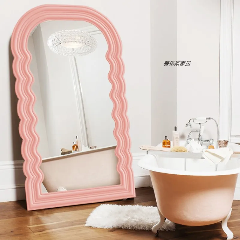 Shower Nordic Mirror Full Body Big Vanity Desk Mirror Standing Glass Adornos Para Sala Home Decoration Accessories LSL40XP