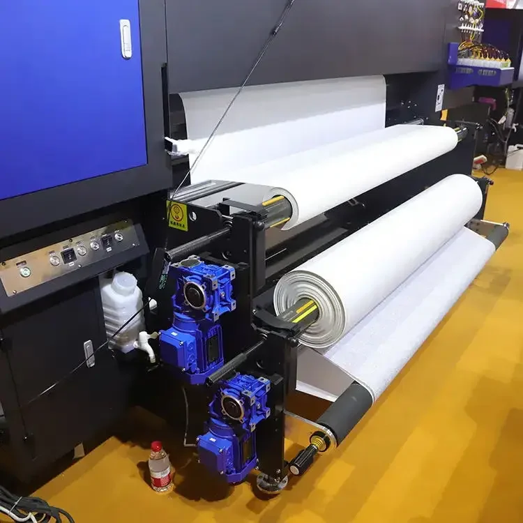 Digital Printers For Fabrics I3200/4720 Print Head Roll To Roll Digital Fabric Sublimation Printer 8 Head