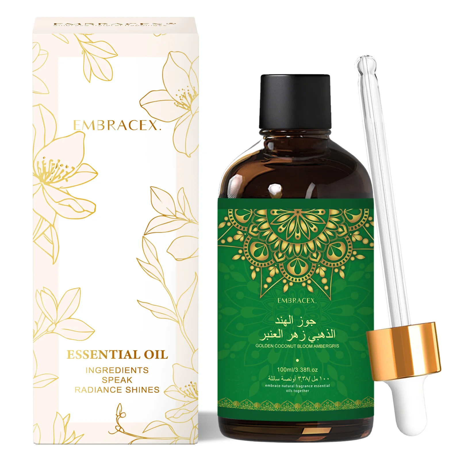 Oleo-essencial-de-100ml-golden-coconut-bloom-ambergris-presentes-para-o-eid-al-fitr-fragrancia-leve-جوز-الهند-الذهبي-زهر-العنبر