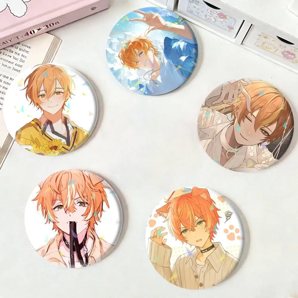 

Shinonome akito Badges Niche Design Brooch for Backpack Lapel Pins Creative Accessories