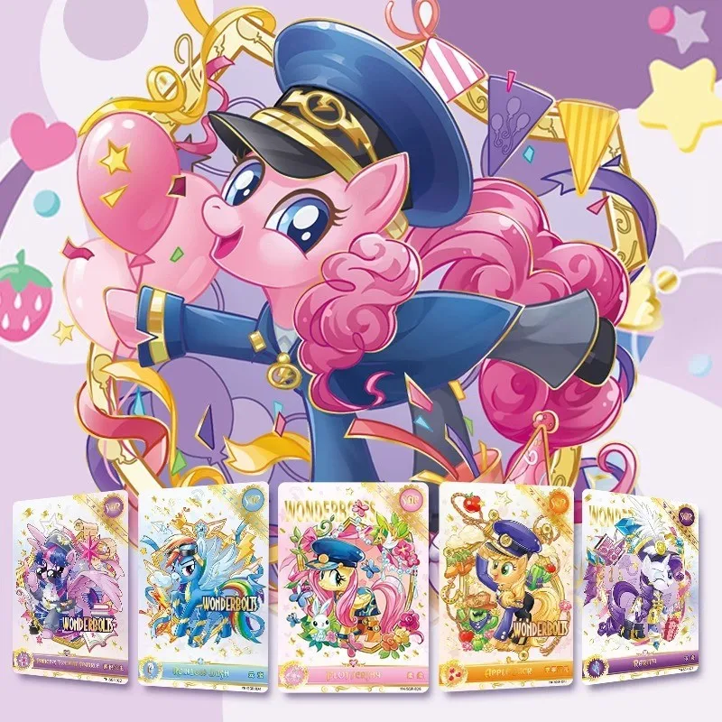 

KAYOU My Little Pony Card Friendship Forever Cards Rainbow Pack Ultra Rare XR Card Anime Collectible Cards Princess Card