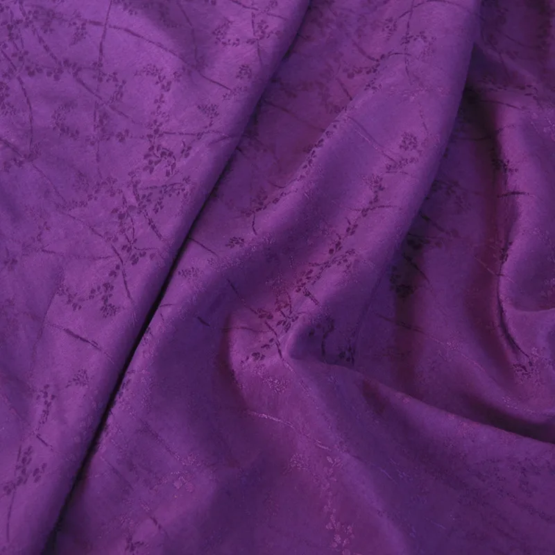 사람들 실크 린넨 천 고급 의류 직물 봄과 여름 단색 면 얇은