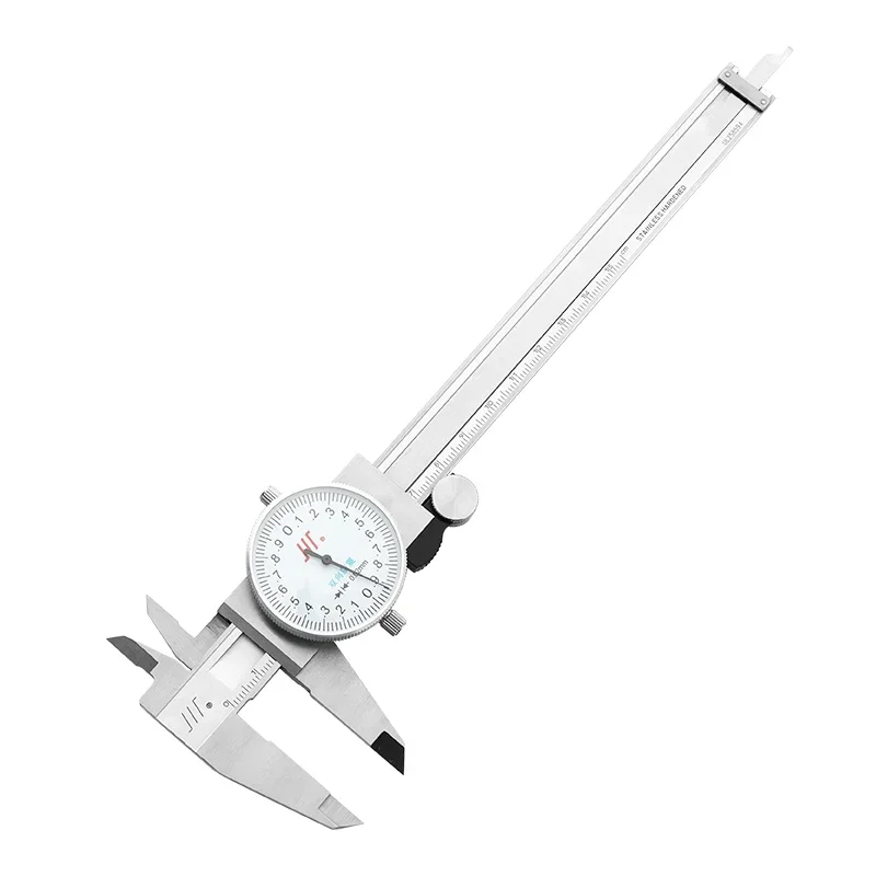 

High Precision 0-150mm Stainless Steel Dial Vernier Caliper Shock-proof Gearing Measuring Tool