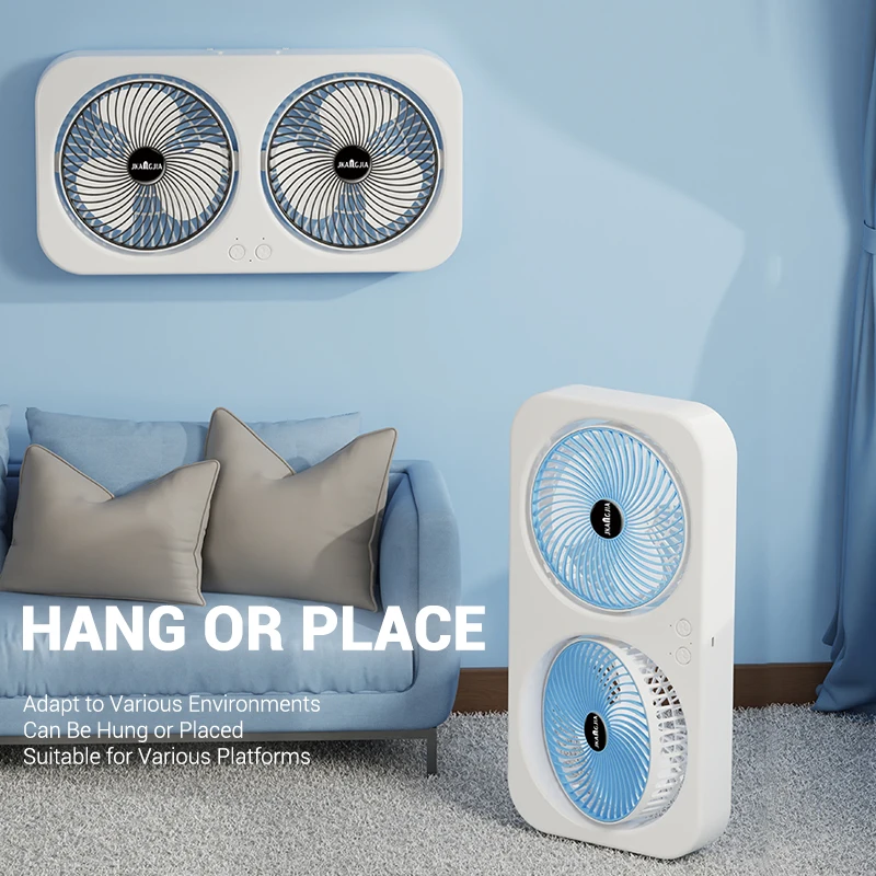 โรงงานขายส่งพัดลมตั้งโต๊ะสําหรับบ้าน 1800mAh พัดลมเพดานแบบชาร์จไฟได้ MINI Ventilateur เต็นท์แบบพกพา Cooling พัดลมตั้งโต๊ะ